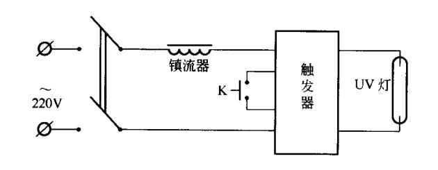 觸發(fā)器、鎮(zhèn)流器點(diǎn)燈電路